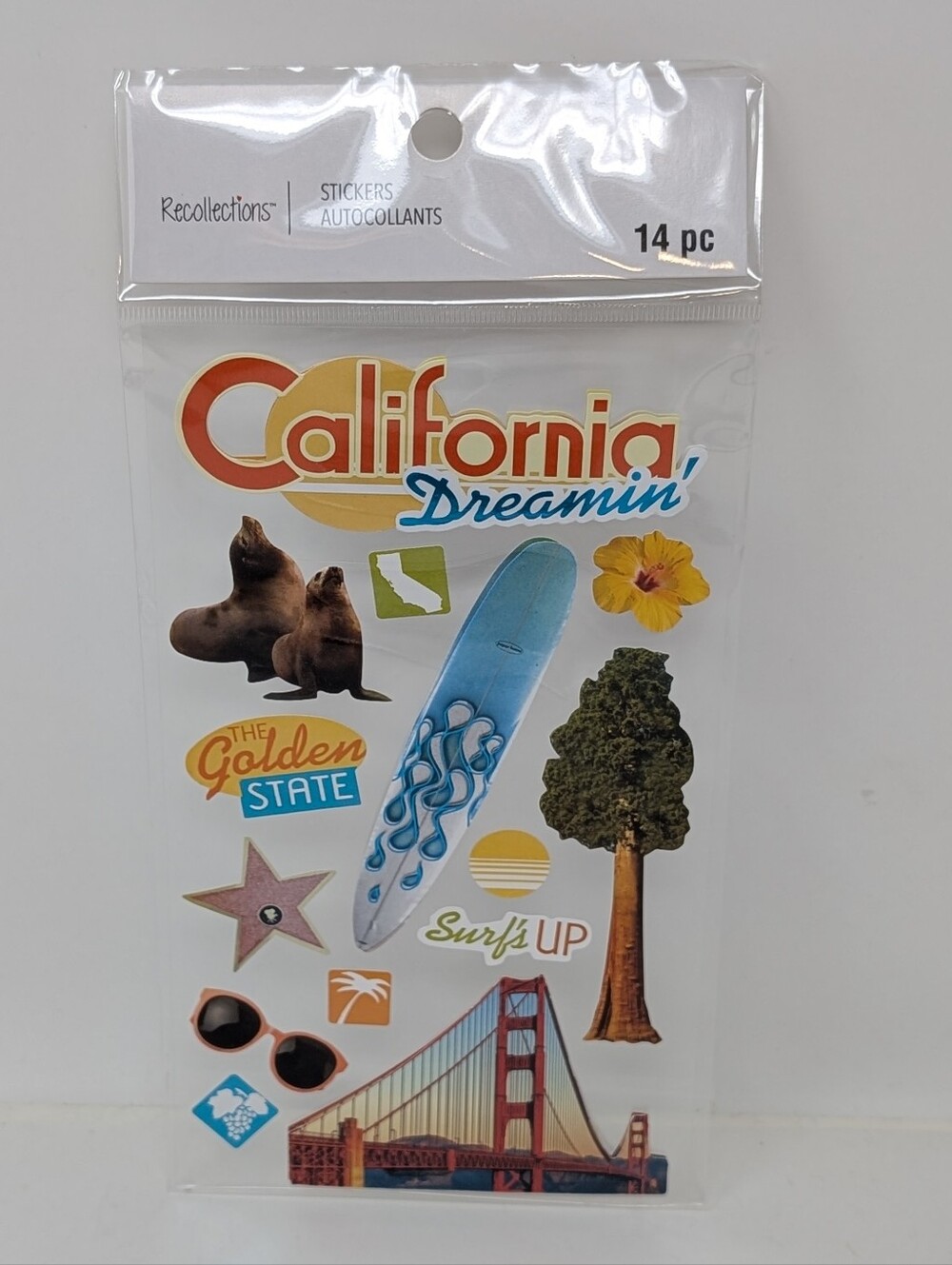 Recollections California Dreamin' Sticker Pack Dreaming